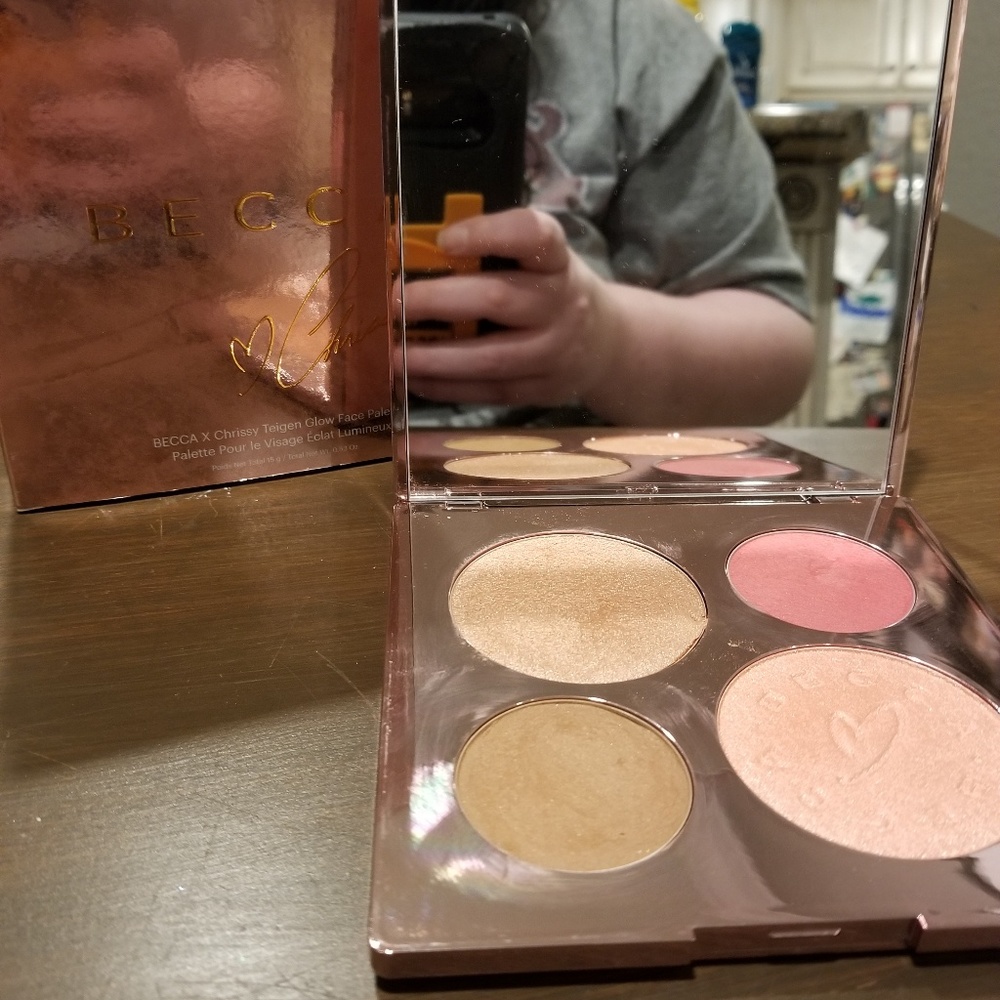 Becca Chrissy Teagan Bronze and Highlighter Palett